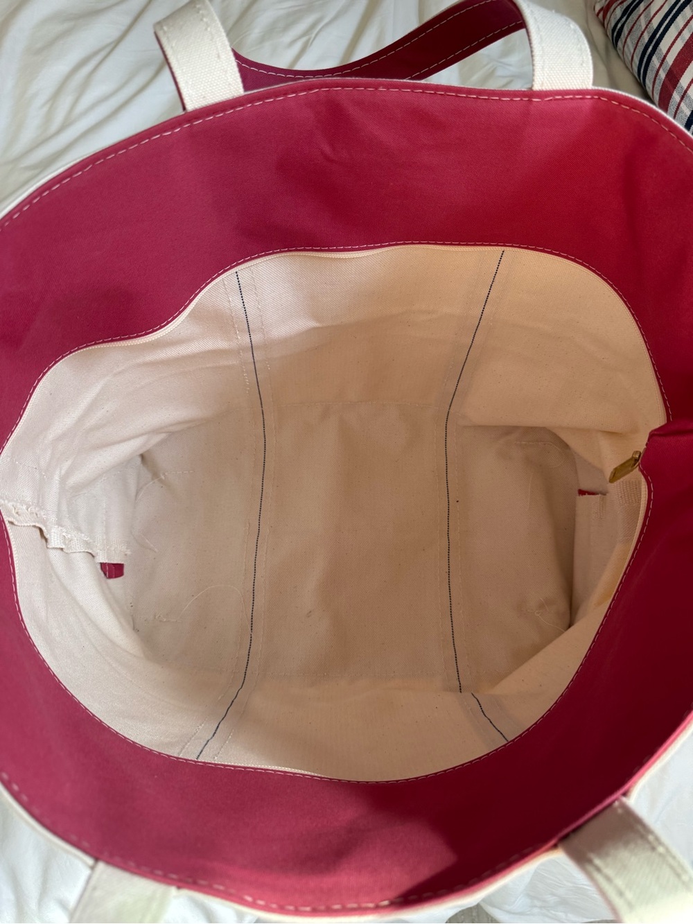 llbean boat&tote size L, regular handles - Picture 5 of 9